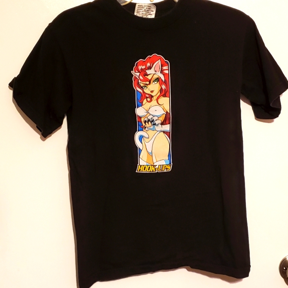 Vintage hook-ups original 1990's skater shirt SILK TAG